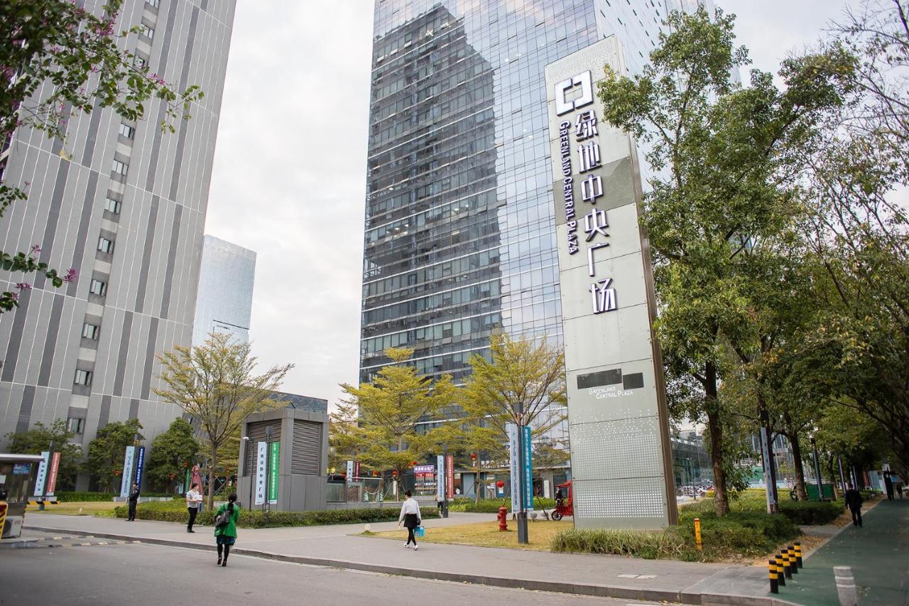 Guangzhou Laiste Aparthotel Science City Greenland Central Plaza Branch - Free Shuttle Bus To Canton Fair Complex During Canton Fair Period Esterno foto